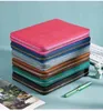 Exquisite High-grade Leather Business Zipper Bag Office Loose-leaf Book Insert Notebook Planner Stationery Supplies