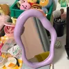 Insal Oval Makeup Mirrors Nieregularny komputery komputeryczne kosmetyczne lustro do sypialni Prezenty Estetyczne Dormitorium Dekorowanie pokoju 240127