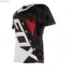WNWQ herrt-tröjor Motocross-skjorta MTB nedför korta ärmar Bat Fox Men Cycling Jersey Mountain Enduro Bike Clothing