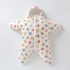 Couvertures Starfish Sac de couchage Borns de 0 pour bébés Peluche Swaddle Baby Nappy Épaississement Hiver Chaud Vêtements de nuit Vêtements d'extérieur