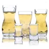 Verres à vin 3D créatif corps forme verre tasse whisky S Sexy dame hommes bière pour Vodka