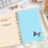 Pcs The Notebook Journal Colorful Live Loose Leaf Paper A5 Refill Detachable Binder Planner Inserts Filler