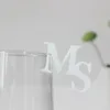 20/50/100pcs Personalized Drink Stirrers laser Acrylic Wedding Drink Tags Glass Markers Champagne Toasting Tags Cocktail Charms 240118