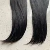 Paquetes de cabello crudo para extensiones de cabello humano virgen liso crudo al por mayor