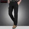 Warm Fleece Winter Pants Thicken Men Zipper Waterproof Work Casual Pants Men Military Tactical Cargo Pants Male Trousers 4XL 240124