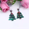 Dangle Oorbellen Acryl Kerstboom Voor Vrouwen Trendy Kleurrijke Sterren Xmas Drop Earring Meisjes Feestjaar Sieraden