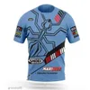 Heren T-shirts 2024 Nieuwe Motorrace Blauw Zomer Heren Ademend T-shirt Team Marquez Fans Casual Korte Mouwen T-shirt voor Mannen Yl9b