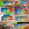 3D -förskolebarn Utbildningsleksaker Trä Montessori Aritmetiskt magnetisk fiske Digital form Matchande byggblock Toys 240118