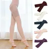 Women Socks Woman Thigh Knitted Yoga Boot Cover Leggings Patterned Fishnet Tights Media Suite 14 For Fleece