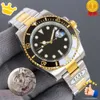 자동 남성 시계 기계식 2836/3135/3235 운동 시계 40mm Sapphire Luminous Business Wristwatch 904L 스테인레스 스틸 스트랩 조절 가능한 Montre de Luxe ES
