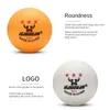 Tischtennisbälle 60 stücke Professionelle 3 Sterne D40mm 2,8g Material ABS Kunststoff Ping Pong Ball Erwachsene Training Für wettbewerb 240122