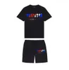 Męskie dresy marki Trapstar Clothing T-shirt T-Shirt Sets HARAJUKU TOPS TEE FUNDY HIP HOP KOLOR T SHIRTBEACH Casual Shorts 3356ess