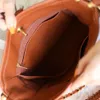 10A Top -Qualität -Designer Hobo 26 cm Schulter Handtasche Echtes Leder Crossbody Hippie -Tasche mit Kasten C550