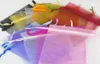 200Pcs 7X9 cm Organza Bag Wedding Favor Wrap Party Gift Bags 15 colors for select new9514785