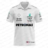 Polos pour hommes Hommes F1 Racing Team Fan Summer Polo Shirt Sweatshirt Top Lewis 44 George 63 Driver 4ahn