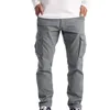 Summer Men's Thin Cargo Pants Male Multi Pocket Straight Military Trousers Casual Baggy Pants Men Big Size Streetwear 240124