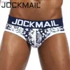 Cuecas JOCKMAIL Marca Cintura Baixa Sexy Homens Cuecas Briefs Gay Penis Bolsa Wonderjock Bikini Breve Calcinha Homem Pijamas Algodão YQ240214