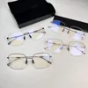 Óculos de sol quadros quadrados-v japonês puro titânio quadrado óculos de ouro homens moda prescrição prata óculos clássico designer eyewear