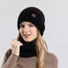 Herren Winter Fischer Mützen Warme Fleece Mützen Hut Schal Set Für Frauen Winddicht Schnee Ski Caps Outdoor Plüsch Gestrickte hut 240123