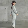 2024年春秋のティーンエイジャーの女の子の服スーツカジュアル長袖スウェットシャツワイドレッグパンツキッズトラックスーツ6 8 10 11 12 14年240122