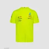 メンズTシャツ2024サマーレーシングファン通気性メッシュラウンドネックショートスリーブメンズキッズF1チームジャージーアウトドアスポーツウェアマンカジュアルシャツティーMS67