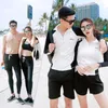 Women's Swimwear Korean Couple Split Diving Suit Women Men's Snorkeling Surfing Swimsuit Conservative Sun Protection Sports Pants