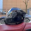 Casques de moto Orz Flip Casque pour hommes et femmes à moitié complet personnalisé cool street bike universel toute l'année