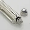 Penna automatica multifunzione Penna a sfera originale in platino di lusso in argento 925 Penna a sfera rossa e nera per ufficio per la scuola 240129