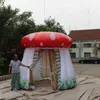 4mH (13.2ft) wholesale Led Advertising Giant Inflatable Balloon Mushroom Tent With Blower and Light For Nightclub Decoartion Or Wedding Decor