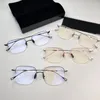 Óculos de sol quadros quadrados-v japonês puro titânio quadrado óculos de ouro homens moda prescrição prata óculos clássico designer eyewear