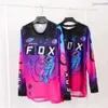 M419 camisetas masculinas de manga longa camisa de mountain bike downhill enduro camisas motocross corrida de motocicleta mtb bat fox camiseta