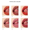 1PC Dark Red Velvet Matte Lipsticks Pencil Waterproof Long Lasting Sexy Red Lip Stick Non-Stick Cup Makeup Lip Tint Pen Cosmetic 240124