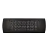 MX3 PRO Voz Air Mouse Controle Remoto Mini Teclado Retroiluminado 2.4G Giroscópio Sem Fio IR Learning para Android TV Box PC