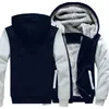 メンズ太い綿服ジッパージャケット冬ウォームカジュアルファッション特大の男性コートプラスサイズS-5XL 240131