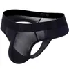 Cuecas calcinha sexy gay masculino roupa interior panochas jockstrap cueca tangas biquíni masculino breve seda gelo transparente como ou roupa de banho yq240215