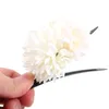 Bandanas floral grampo de cabelo crisântemo flor boêmio presilha japonesa para mulheres