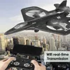 Drones RC Plane with Camera Kids Toy Remote Control Helicopter Radio Controlled Aircraft Light Foam Glider Combat Drone Chidern Gifts YQ240213