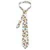 Nœuds papillons oiseaux imprimés cravate volants faisans sauvages imprimé cou classique collier élégant pour hommes vêtements quotidiens accessoires de cravate