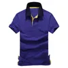 Summer Men RL Big Pony 100%Cotton Leisure Fashion Lapel Top Tees Män Kort ärm Elegant Classic Horse Polo Shirt Luxur Designer Golfkläder 8056