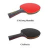 Raquette de Tennis de Table professionnelle 6 étoiles, ensemble de Ping-Pong, boutons en caoutchouc, lame de haute qualité, pagaie avec sac, 2 pièces, 240122