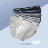 Underpants 3Pcs Modal Men Underwear Briefs Male Panties Plus Size L-4XL Fashion Mens Comfortable Hot Solid Sexy YQ240214