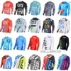 Qnzx T-Shirts pour Hommes Délicat Fox Jersey Motocross T-Shirt Moto Vélo Vélo Tout-Terrain Cyclisme Moto VTT Enduro Atv Utv Vêtements Hommes