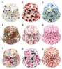 26t Baby Cartoon Print Bucket Sun Hat Children Summer Panama Caps Baby Girls Fisherman Straw Hat Child Boys Topee Cap8958277