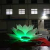 10mD (33ft) with blower wholesale Giant Inflatable Lotus Flower with LED light for 2024 Outdoor inflatable Concert nightclub Stage Decoration