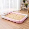 Kennels Pets Super Soft Sofa Dog Beds Waterable Bottom Summer Cool Bed For Plus Size Pet Puppy Cat