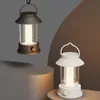 Portable LED Camping Lantern Stepless Diming Atmosphere Night Light Outdoor Tent Hanging Lamp 10000mAh Emergency Power Bank 240119
