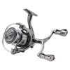 VWVIVIDWORLD VZ Fishing Reel With Balance Bar Double Rocker Arm Shallow Line Cup Spinning Wheel 2500S-6000M Series 240131