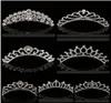 2023 Trendy 10 Styles Headpieces Wedding Accessories Shining Rhinestone Crown Girls039 Tiaras Fashion Crowns Bridal Accessories6058613
