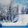 4m Dome + 1.5m Tunnel Customized bubble tent Inflatable Snow Globe Large Xmas Snow Globe Christmas Photo Booth dome house
