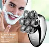 Shaver for Men 7d Independent 7 Cutter Floating Head RecheDable Waterproof Electric Razor Multifunction Trimmer For Men 240124